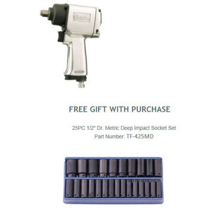 1/2" Drive Super Duty Impact Wrench, 800 ft.-lb./1085 Nm