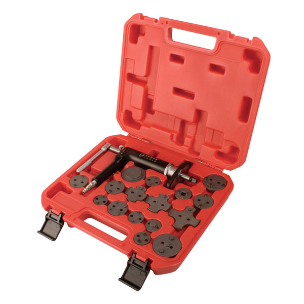 Pneumatic Brake Caliper Tool Set 17 Pc