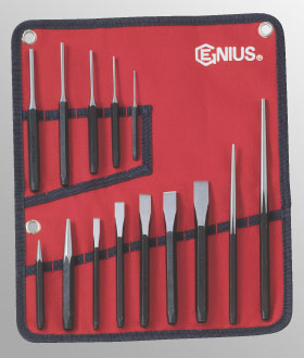 14 Pc SAE Punch & Chisel Set