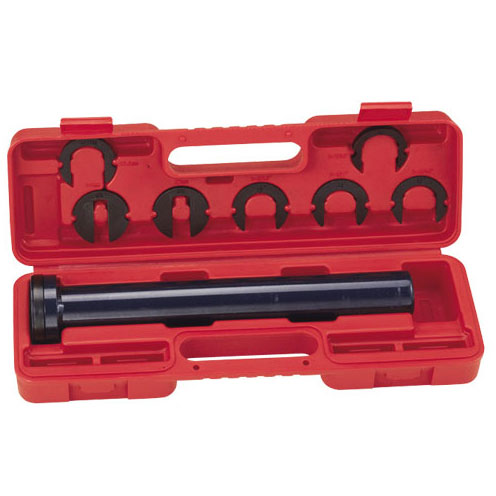 ATD 8702 Inner Tie Rod Removal & Installation 4 Piece Tool Set with Molded Case 