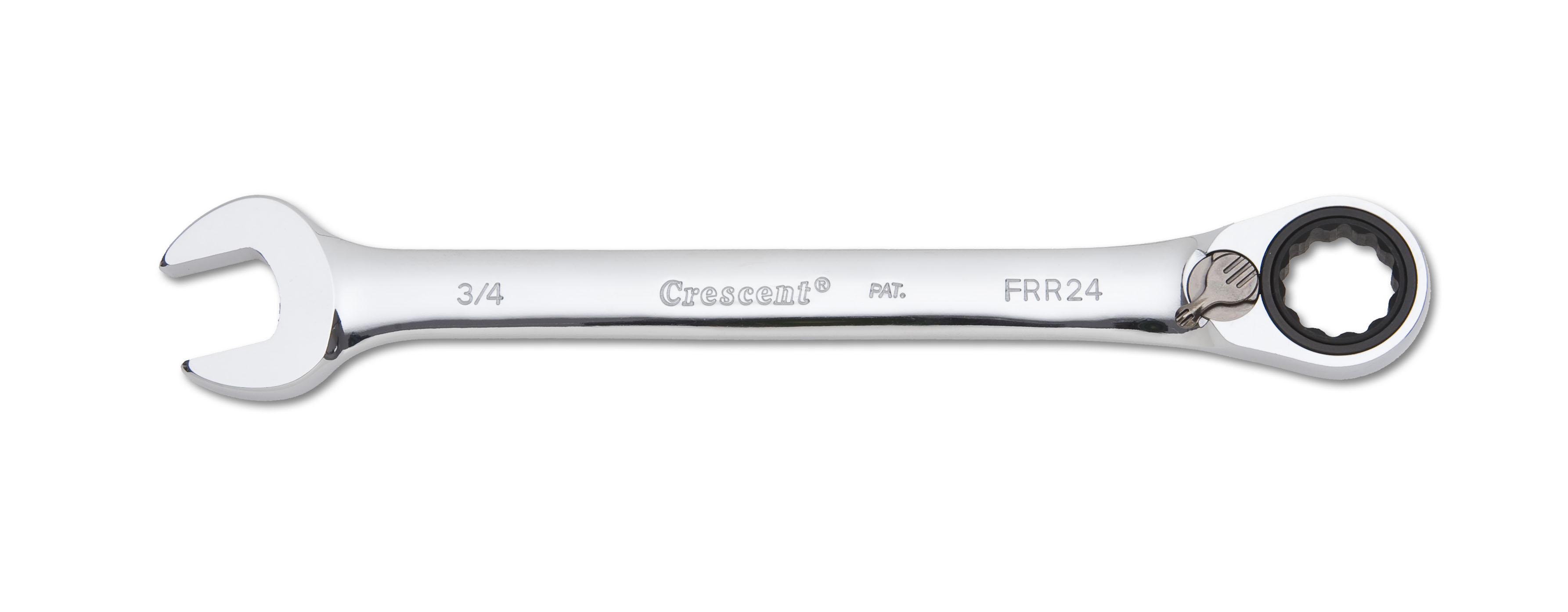 3/4" Reversible Ratcheting Combination Wrench, SAE