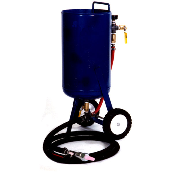 Portable Pressure Blast System 100 Lb Capacity