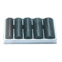 1/2 Inch Drive Extra Thin Wall Metric Impact Socket Set 5