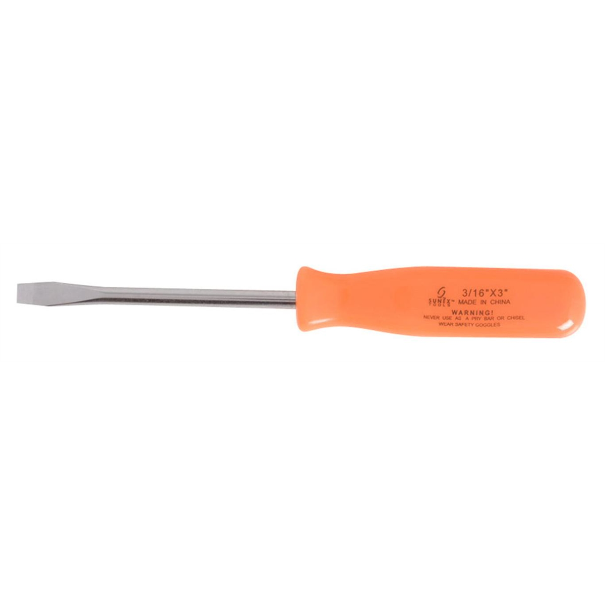 1/4\" X 1\" Orange Screwdriver