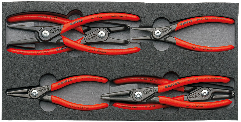US Pro 4pc 9'' Circlip Plier Set 225mm Snap Ring Pliers Internal