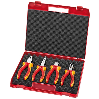 (image for) 4-Piece 1,000 Volt Insulated Tool Set