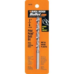 7/32" HSS Bullet Drill Bit Carded