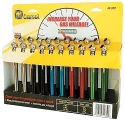 Tire Gauge Counter Display 20 Piece Kit