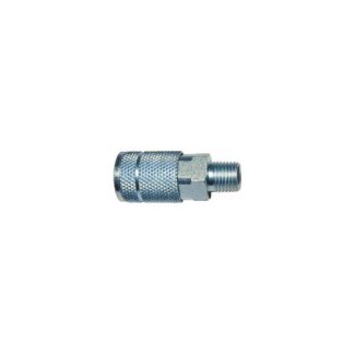 1/4 Coupler, 1/4 Nptm, Tru-Flate