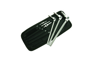 Hex-Pro Metric Pivot Head Hex Wrench Set, 6 Pc