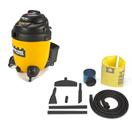 The Right Stuff Industrial Commercial Wet/Dry Vacuum 10 Gal 4.0 HP