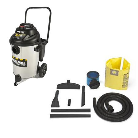 The Right Stuff Industrial Commercial Vacuum 10 Gal 6.5 HP