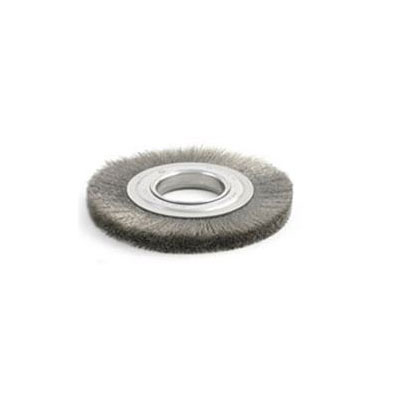 BDM-12 .006, 1-1/4" AH Crimped Wire Wheel Brush 12" - Narrow Fac