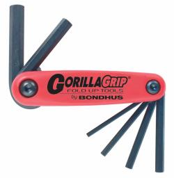 Gorilla Grip 7 Pc. Hex 1.5mm-6mm Fold Up Set