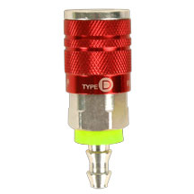 ColorConnex Coupler Type D Industrial 1/4 Inch Body 3/8 Inch Pus