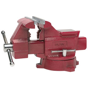 656HD Utility Vise with 6-1/4" Jaw Width, 6" Jaw Opening & 4-3/8