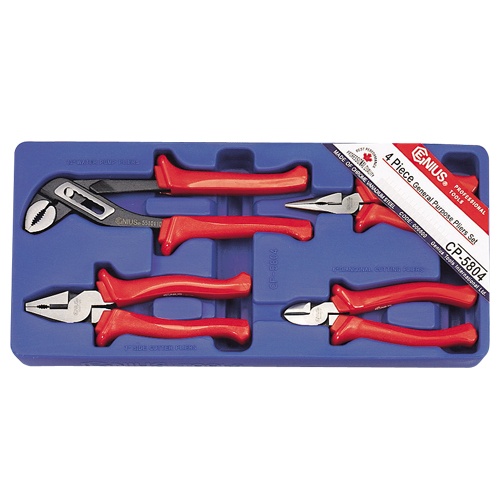 4PC General Purpose Pliers Set