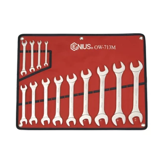 (image for) 13PC Metric Open end wrench Set