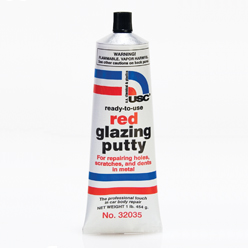 1 lb. Tube USC Red Glazing Putty