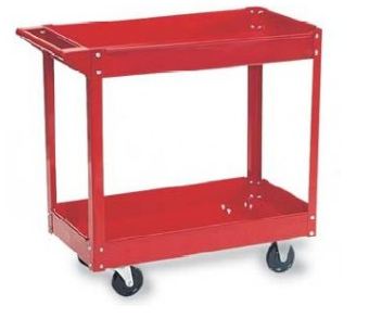 Service Cart with 2 Shelves