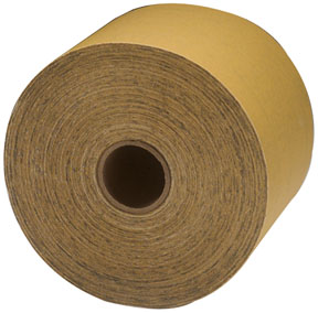 Gold Sheet Roll, P220A Grade, 2 3/4" x 45 yd