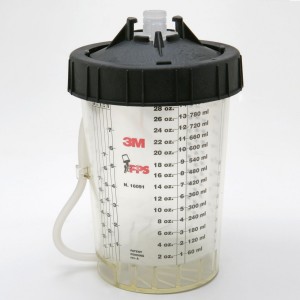 PPS Type H/O Pressure Cup, Large, 28 ounce (828 mL)