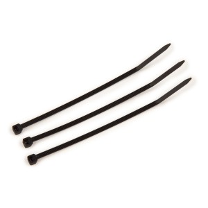 Miniature Cable Tie CT4BK18-C, Black, Nylon, 18 lbs. tensile strength ...