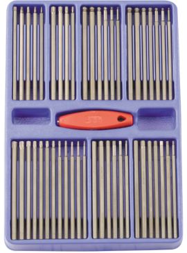 48 Piece Hex, Star, Triple Square & Square Screwdriver Bit Set