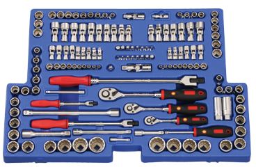 139 Piece Metric & SAE Complete Socket Set