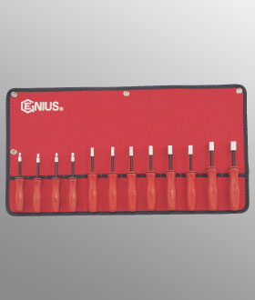 12 Piece Metric Hex Nut Driver Set