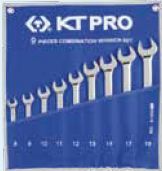 9PC Combination SAE Wrench Set 12 pt