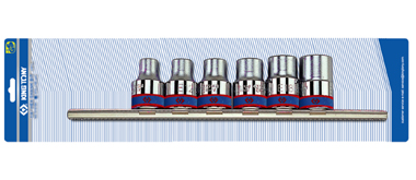 1/2 Inch Drive Star Socket Set 6 Pc