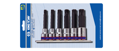 1/2" Drive Ribe Bit 6 Piece Socket Set
