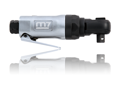 M7 3/8" Drive Stubby Air Ratchet Wrench 22 ft-lb, 350 rpm
