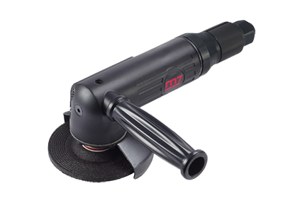 M7 Air Angle Grinder 4" Pad Dia Roll Type Throttle, Front Exhaus