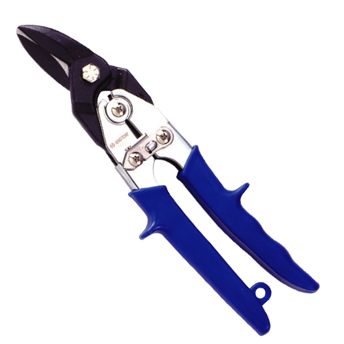 Figure Tin Snips Right Cut 10" Blue