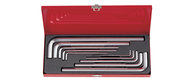 3-17mm 10 Piece Extra Long Hex Key Set