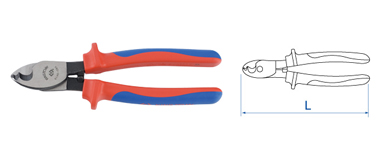 8" Insulated Cable Cutting Pliers