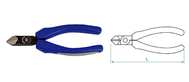 Diagonal Cutting Nipper