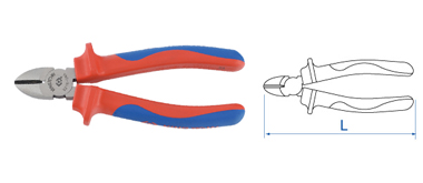 6" Insulated Diagonal Cutting Pliers