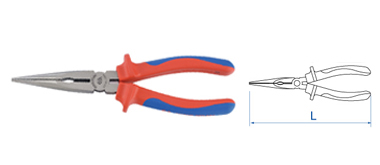 8-1/4" Insulated Long Nose Pliers