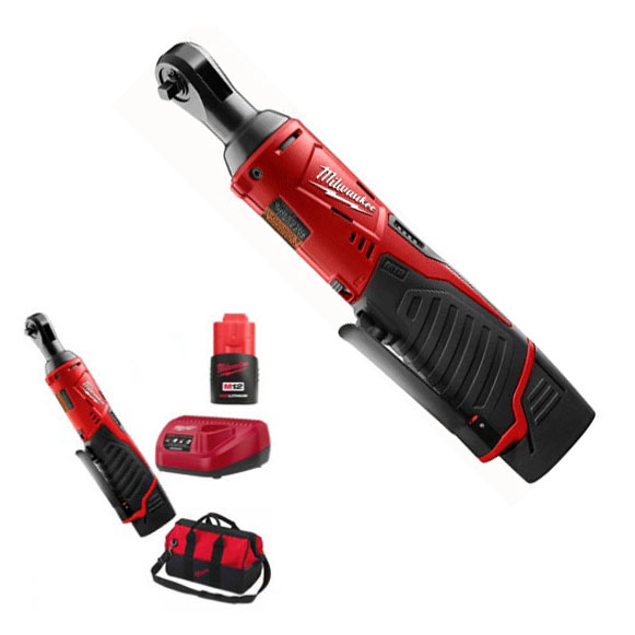 M12 Cordless 1/4 Ratchet Kit Milwaukee Electric Tools 245621