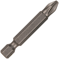 Extra-hard Power Bit #2 Phillips Screwdriver Bit Bag of 5