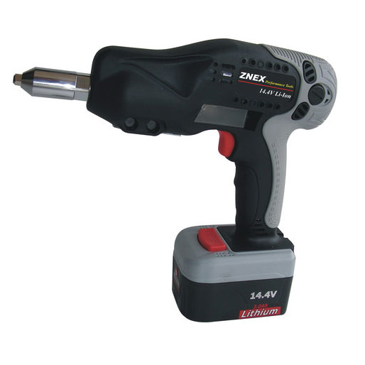 Cordless Riveter 14.4V Lithium-ion w 2 Batteries