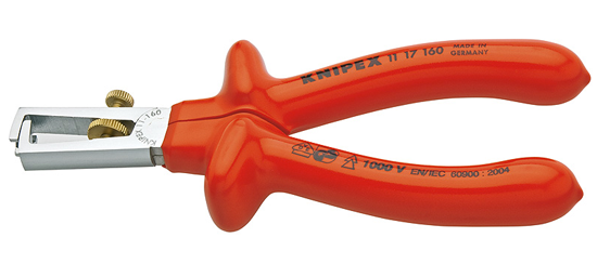 KNIPEX 1117 6-1/4" End Wire Stripper