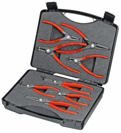 8 Piece Precision Circlip Pliers Set w/ Case