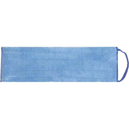 eMOP Dry Pad Blue/Blue Piping 18 x 6.5 Inch w Rolled Edges