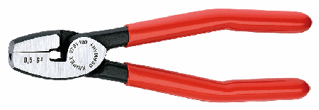 7-1/4" End Sleeve Crimping Pliers w/ Front Loading