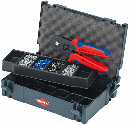 1250pc. Crimp Asmt. for End Sleeves (Ferrules) w/Pliers 975304
