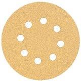 5" 8 Hole 150 Grit Hook and Loop Random Orbit Sandpaper (5 pack)